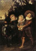 HALS, Frans The Group of Children oil painting on canvas